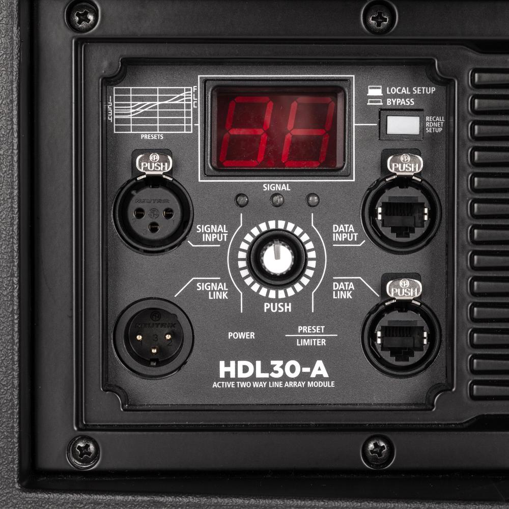 RCF HDL 30-A ACTIVE TWO-WAY LINE ARRAY MODULE India Professional Speaker 2025