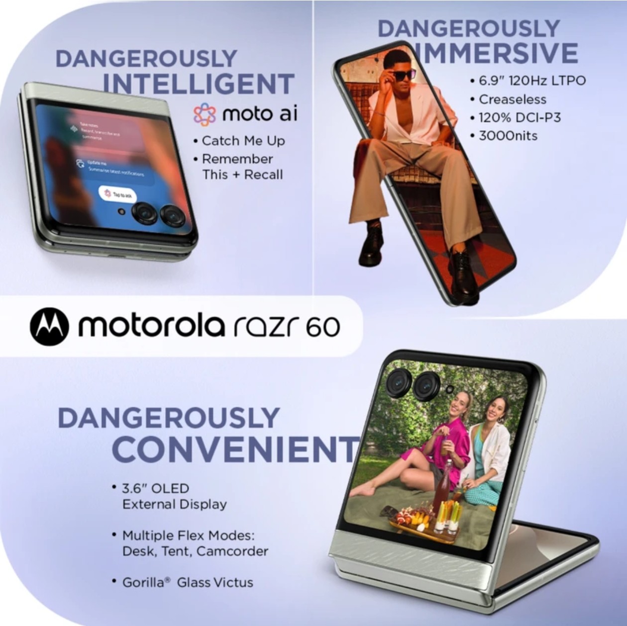 Motorola Razr 60 With MediaTek Dimensity 7400X SoC