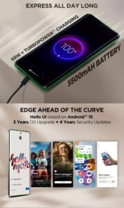 Motorola Edge 60 Set to Launch in India 10th Jun 2025