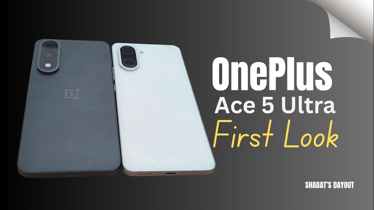 OnePlus Ace 5 Ultra Arrives With Flagship Dimensity 9400+ Processor 2025