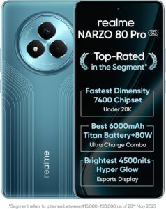 realme NARZO 80 Pro 5G launched in India