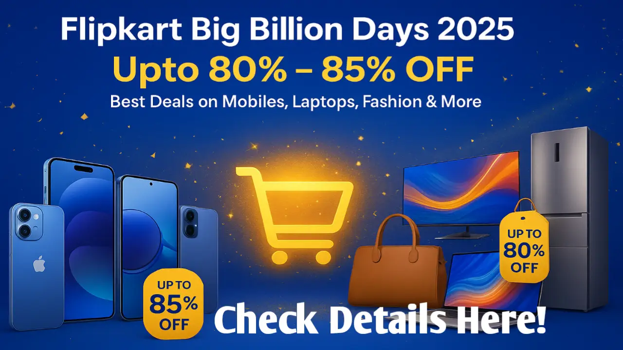 Flipkart Big Billion Days 2025: Sabse Badi Sale Ka Jalwa! post thumbnail image